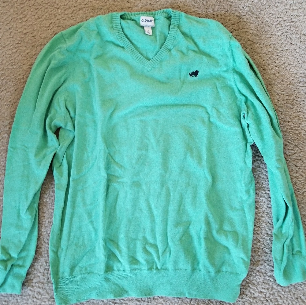 Old Navy Light Green Sweater